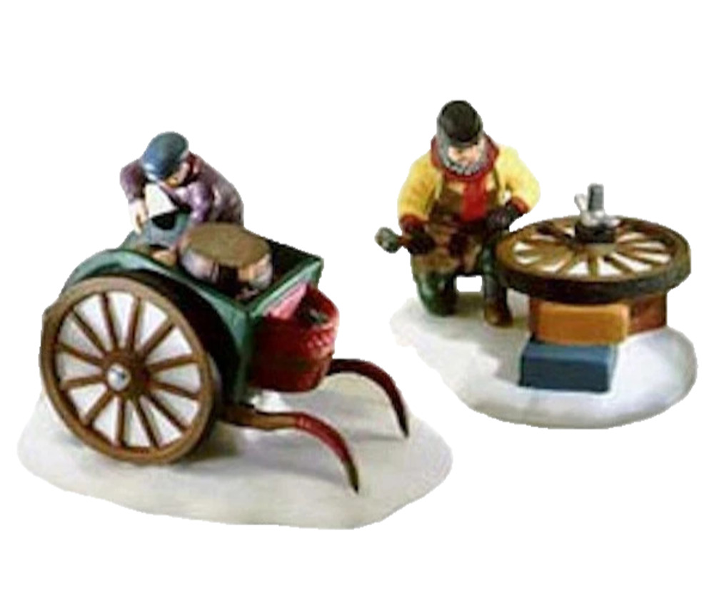 Dept 56 Bradford Wheelwright & Son 58181 Dickens Village Accessory